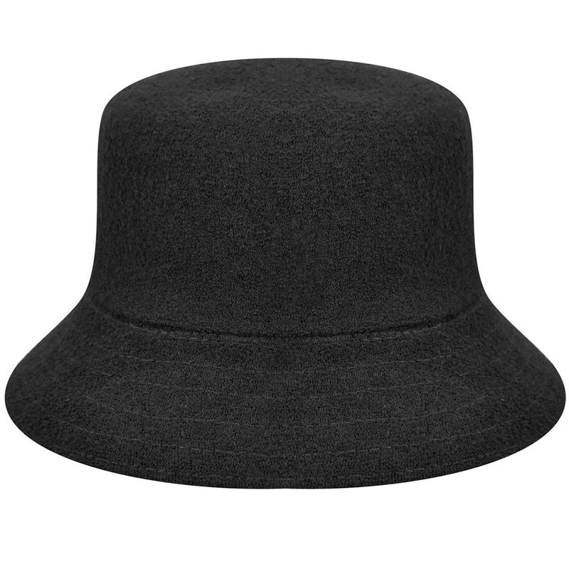 KANGOL قبعة كانغول برمودا دلو سوداء، متوسطة - Image 4